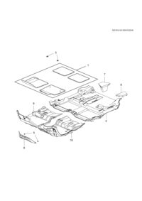 23489632-Mat (set including four pieces and set set)