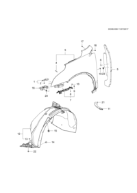 23229520-Panel, front fender (incl 4)