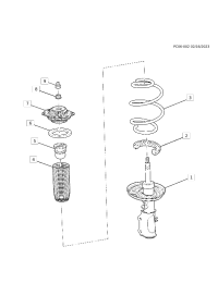 84447272-Stay (l), front suspension