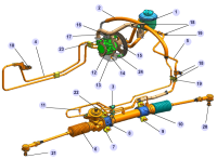 3406100U8010-Pan assy-steering oil