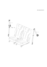 26233341-Retractor, seat belt, 3rd