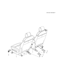 26214852-Seat assy-rr