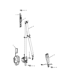 4610241AB-Ring, adj s/belt swivel