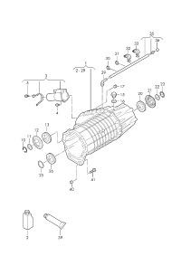 0BV341010K-Transfer case