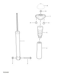 10276288-Spring, rear suspension assist