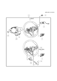 26374687-Switch assy-radio cont