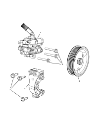 68068640AB-*PUMP POWER STEERING