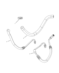 52059900AD-HOSE POWER STEERING PRESSURE
