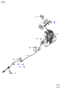 JS17217AB-Knob-shift lever