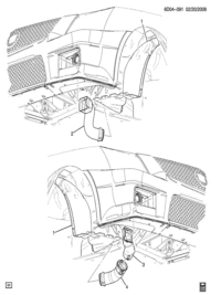 25796004-Extension, front bumper skin