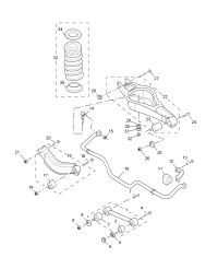 10094359-Bush, rear suspension stabilizer