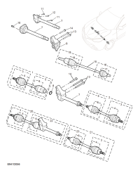 10094042-Shaft assy, front drive