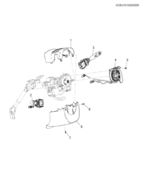 96948583-Turn signal lamp, headlamp, h/lamp dimmer &