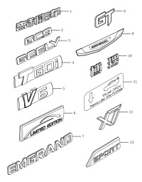 9015000900-Emblem (TGDI-r), outer