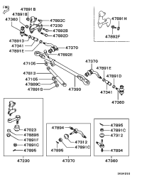 MB166769-PIPE,TIE ROD END