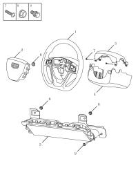 8031001900742-ASSY, STEERING WHEEL