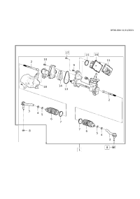 85520325-Drive belt (service gear) (84416316 replaced by 84699798, for: N 6 NM 26 & F48) (using 84878