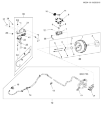 22846357-Repair kit-master cylinder (incl. 2,4, 5,31)