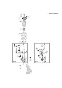 84510282-Strut assy-frt (l)