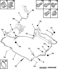 401394-Radiator, power steering