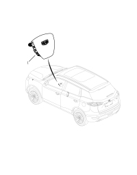 8031003000742-Driver air bag