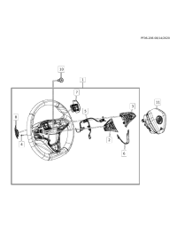 84488232-Steering wheel (for rear 20180320 use) (for 1st design see 84171212) (including 2-8)