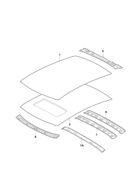 34D817123-Reinforcement, roof