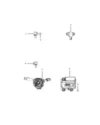 68245080AA-SENSOR ACCELERATION DUAL AXIS
