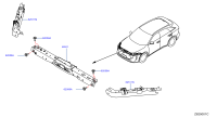 F25112GUMH-BRACE ASSY R/CO