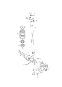 8S0511353B-Buffer stopper with protective tube