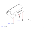 140415RF0A-ORNAMENT ASSY-ENGINE COVER