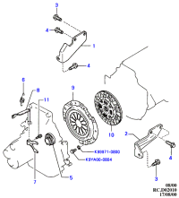 MB30116510A-BEARING-CLUTCH RELEASE