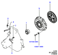 0K2A116510A-BEARING-CLUTCH RELEASE