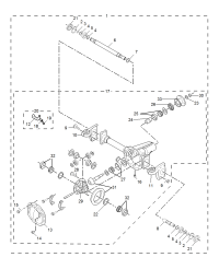 10059991-Bearing, front axle main gear