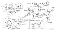 20711JN30A-Bracket-exhaust pipe