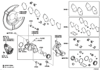 0447902450-CYLINDER KIT, RR