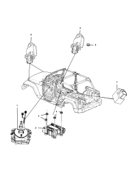 5156106AD-CLOCKSPRING STEERING COLUMN CONTROL MODULE
