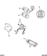 4112CV-Coversteering wheel w/air bag