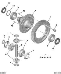 310609-Gear kit, planetary side