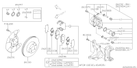 26296AE160-PAD KIT-F