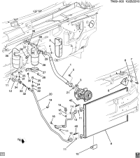15886917-HOSE,A/C CNDSR(INCLS 11,15-17)(ACDelco #15-32238)