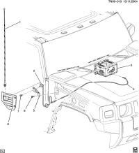 15931264-ANTENNA,RDO(INCLS MAST BOOT)(RH SIDE COWL MTD)(ACDelco #15931264)