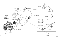 MD747413-BOOT,CLUTCH RELEASE FORK