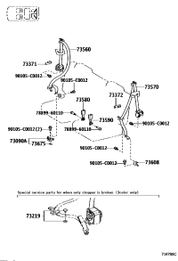 735600G020A3-BELT ASSY, REAR NO.2 SEAT, OUTER RH