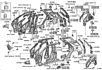 6182248010-Plate, noise control, rh/lh