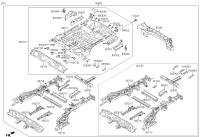 657102P210-MEMBER ASSY-REAR FLOOR SIDE,LH