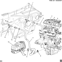 25911557-HOSE,AUX HTR INL FRT(SEE GROUP 08.000 HEATER HOSES & PIPES/REAR FOR DETAILED I