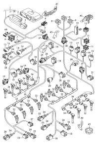 8E0971845P-Bracket attachment regulating valve air conditioner compressor