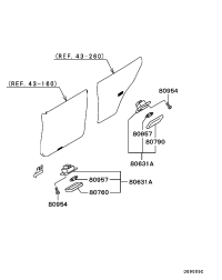 MB623230-DRL ASSY F