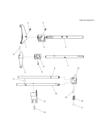 9071680-Fork assy 1st & 2nd shift